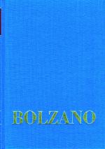 Cover-Bild Bernard Bolzano Gesamtausgabe / Band I,20: Vermischte Schriften 1845–1847