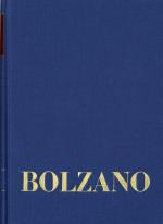Cover-Bild Bernard Bolzano Gesamtausgabe / Reihe II: Nachlaß. A. Nachgelassene Schriften. Band 16,1: Erbauungsreden des Studienjahres 1808/1809. Erster Teil