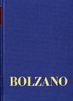 Cover-Bild Bernard Bolzano Gesamtausgabe / Reihe II: Nachlaß. A. Nachgelassene Schriften. Band 20,2: Erbauungsreden der Studienjahre 1812/1813. Zweiter Teil