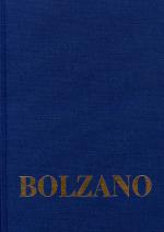 Cover-Bild Bernard Bolzano Gesamtausgabe / Reihe II: Nachlaß. B. Wissenschaftliche Tagebücher. Band 10,1: Miscellanea Mathematica 17