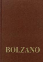 Cover-Bild Bernard Bolzano Gesamtausgabe / Reihe III: Briefwechsel. Band 2,1: Briefwechsel mit Michael Josef Fesl. 1815-1827