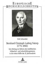 Cover-Bild Bernhard Christoph Ludwig Natorp (1774-1846)