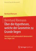 Cover-Bild Bernhard Riemann „Über die Hypothesen, welche der Geometrie zu Grunde liegen“