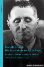 Cover-Bild Bertolt Brecht Die Ausnahme und die Regel