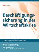 Cover-Bild Beschäftigungssicherung in der Wirtschaftskrise