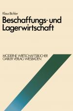 Cover-Bild Beschaffungs- und Lagerwirtschaft