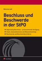 Cover-Bild Beschluss und Beschwerde in der StPO