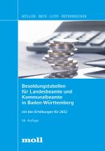 Cover-Bild Besoldungstabellen für Landesbeamte und Kommunalbeamte in Baden-Württemberg