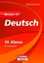 Cover-Bild Besser in Deutsch - Gymnasium 10. Klasse