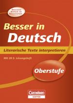 Cover-Bild Besser in Deutsch - Oberstufe