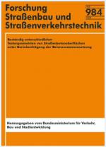 Cover-Bild Beständigkeit unterschiedlicher Texturgeometrien von Straßenbetonoberflächen unter Berücksichtigung der Betonzusammensetzung