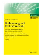 Cover-Bild Besteuerung und Rechtsformwahl