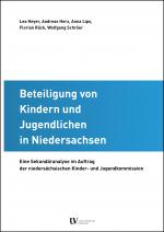 Cover-Bild Beteiligung von Kindern und Jugendlichen in Niedersachsen