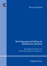 Cover-Bild Beteiligungscontrolling im öffentlichen Bereich