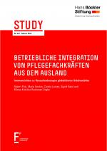 Cover-Bild Betriebliche Integration von Pflegefachkräften aus dem Ausland