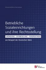 Cover-Bild Betriebliche Sozialeinrichtungen und ihre Rechtsstellung