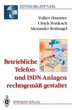 Cover-Bild Betriebliche Telefon- und ISDN-Anlagen rechtsgemäß gestaltet