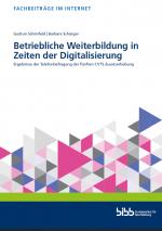 Cover-Bild Betriebliche Weiterbildung in Zeiten der Digitalisierung