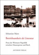 Cover-Bild Betriebsamkeit als Literatur