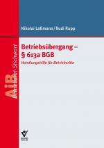 Cover-Bild Betriebsübergang - § 613a BGB