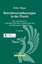 Cover-Bild Betriebsvereinbarungen in der Praxis