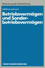 Cover-Bild Betriebsvermögen und Sonderbetriebsvermögen