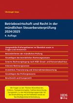 Cover-Bild Betriebswirtschaft und Recht in der mündlichen Steuerberaterprüfung 2024/2025