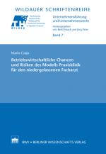 Cover-Bild Betriebswirtschaftliche Chancen und Risiken des Modells Praxisklinik für den niedergelassenen Facharzt