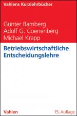 Cover-Bild Betriebswirtschaftliche Entscheidungslehre