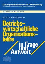 Cover-Bild Betriebswirtschaftliche Organisationslehre in Frage und Antwort