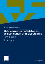 Cover-Bild Betriebswirtschaftslehre in Wissenschaft und Geschichte