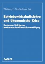 Cover-Bild Betriebswirtschaftslehre und ökonomische Krise