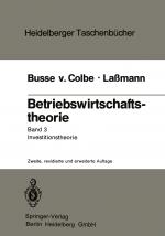 Cover-Bild Betriebswirtschaftstheorie