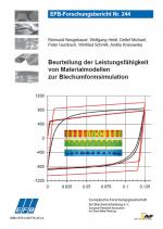 Cover-Bild Beurteilung der Leistungsfähigkeit von Materialmodellen zur Blechumformsimulation