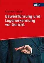 Cover-Bild Beweisführung und Lügenerkennung vor Gericht