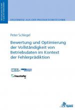 Cover-Bild Bewertung und Optimierung der Vollständigkeit von Betriebsdaten im Kontext der Fehlerprädiktion