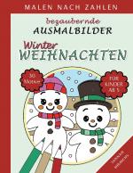 Cover-Bild Bezaubernde Ausmalbilder Malen nach Zahlen - Winter-Weihnachten