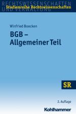 Cover-Bild BGB - Allgemeiner Teil