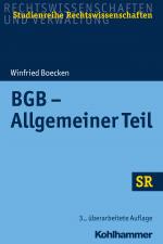 Cover-Bild BGB - Allgemeiner Teil