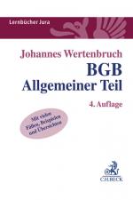 Cover-Bild BGB Allgemeiner Teil