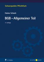 Cover-Bild BGB-Allgemeiner Teil