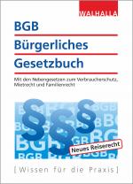 Cover-Bild BGB - Bürgerliches Gesetzbuch Ausgabe 2018/2019