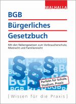 Cover-Bild BGB - Bürgerliches Gesetzbuch Ausgabe 2019/2020