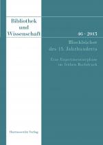 Cover-Bild Bibliothek und Wissenschaft 46 (2013)
