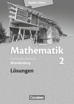 Cover-Bild Bigalke/Köhler: Mathematik - Brandenburg - Ausgabe 2013 - Band 2