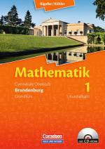 Cover-Bild Bigalke/Köhler: Mathematik - Brandenburg - Ausgabe ab 2007 / Band 1: 1. Kurshalbjahr/Grundkurs - Qualifikationsphase - Schülerbuch mit CD-ROM