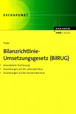 Cover-Bild Bilanzrichtlinie-Umsetzungsgesetz (BilRUG)
