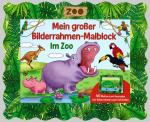 Cover-Bild Bilderrahmen-Malblock: Im Zoo