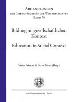 Cover-Bild Bildung im gesellschaftlichen Kontext