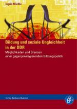 Cover-Bild Bildung und soziale Ungleichheit in der DDR